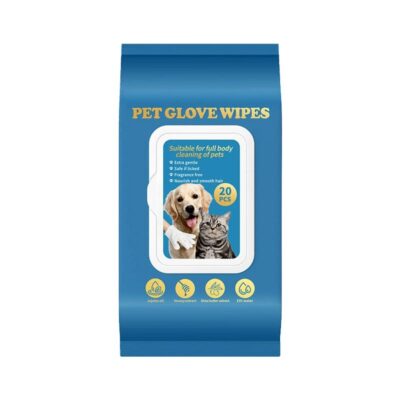 pet gloves wipes for dog