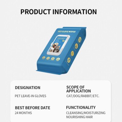 pet grooming gloves wipes