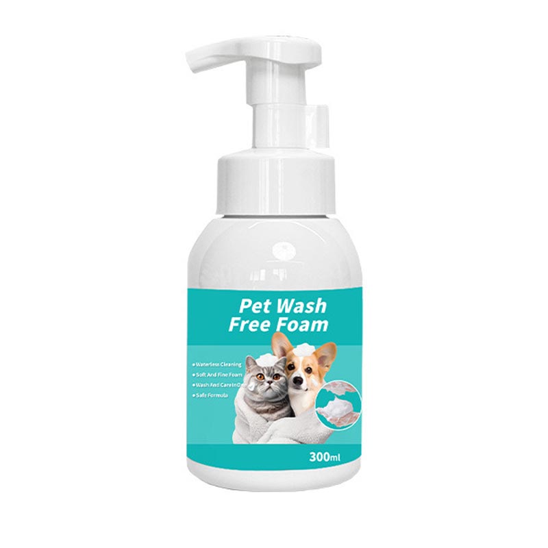 pet dry shampoo foam