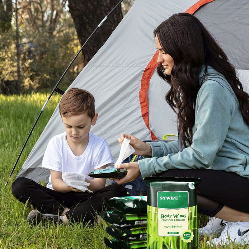 body wipes for camping adults outdoor hygiene