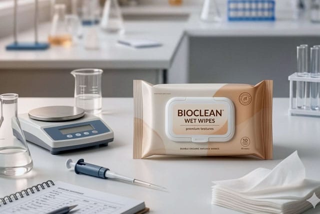 Why Wet Wipes Samples Differ from Mass Production