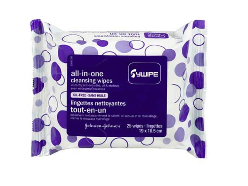 100% biodegradable bamboo fiber facial cleansing wipes customized for oily skin cleansing