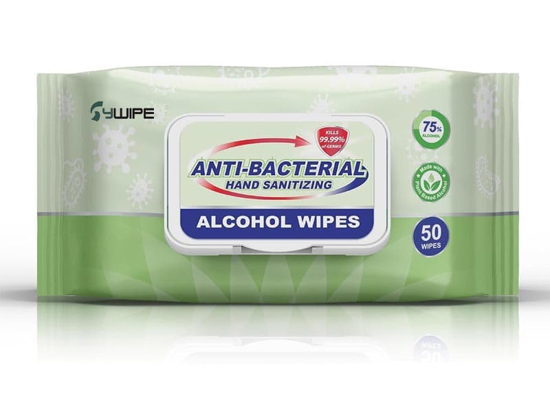 ulk 70% to 75% alcohol wipes for disinfection and surface sanitation