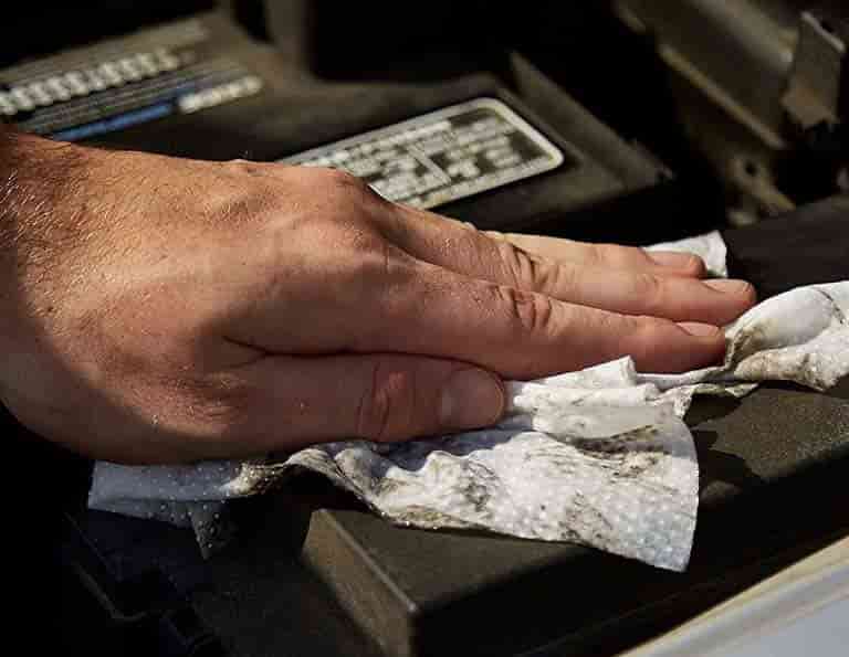Multipurpose wet wipes for routine cleaning of industrial workstations, tools, and facility surfaces.