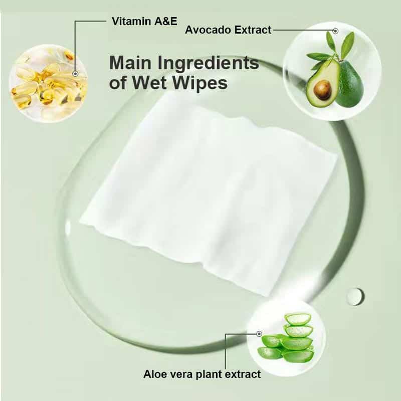 Wholesale gentle alcohol-free makeup wipes suitable for sensitive skin