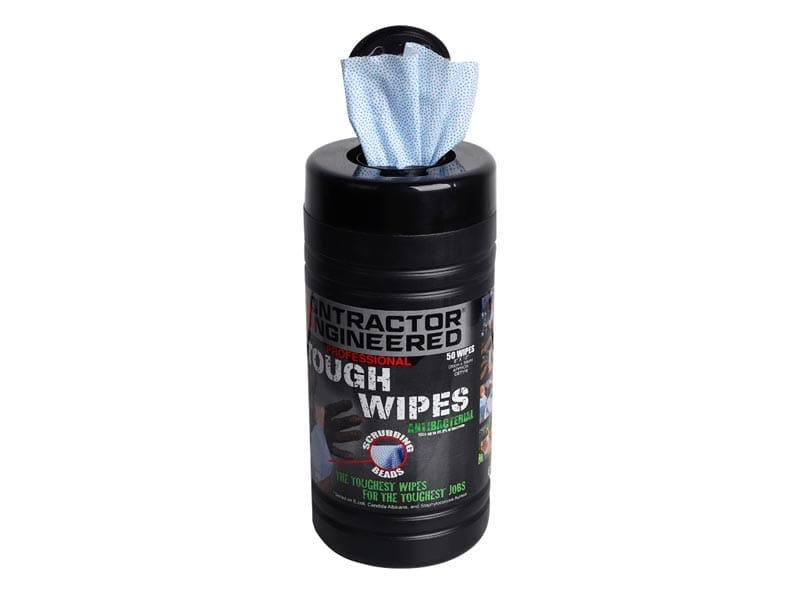 Heavy duty industrial wet wipes for heavy grease and oil removal in workshops