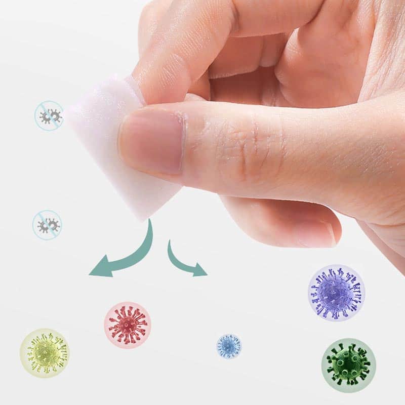 Custom private label medical alcohol wipes for skin cleaning and first aid kits