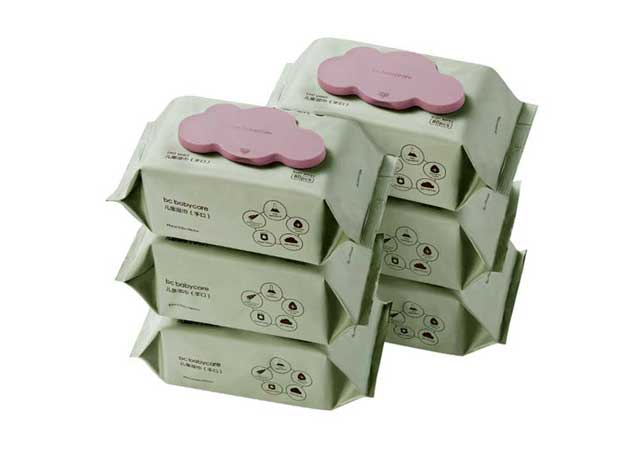 Bulk pack of natural baby wipes formulated with gentle, skin-friendly organic ingredients for everyday infant hygiene.