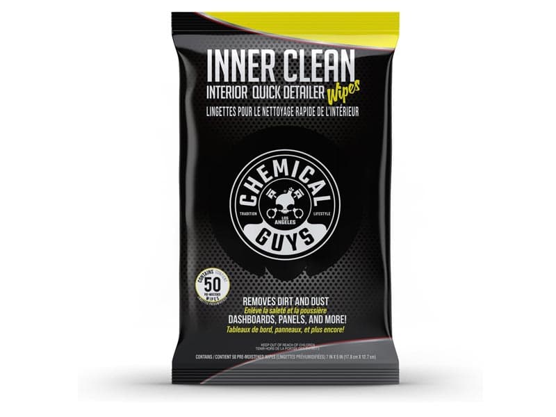 Bulk premium car interior quick detailer wipes 50 pack for quick dashboard and panel cleaning