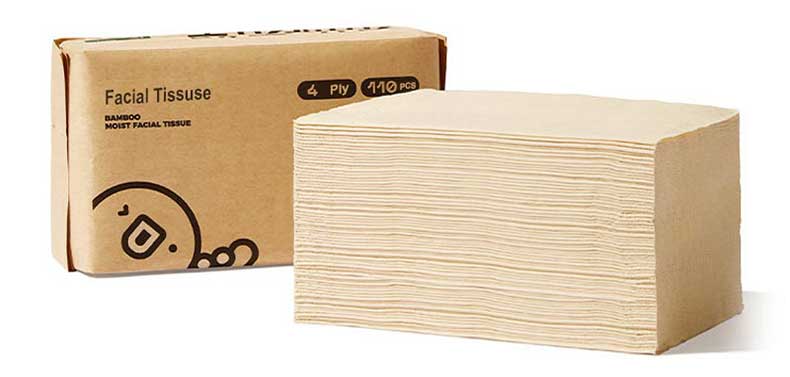 Custom private label facial tissue box, soft pack, and pocket tissue pack manufacturing
