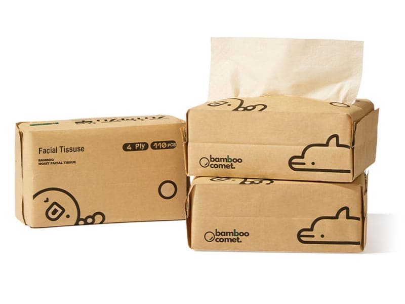 Bulk soft facial tissues for sensitive skin everyday personal care and facial hygiene