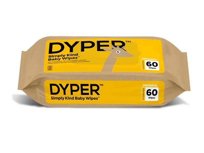 Flushable toddler daycare wipes for toilet training in custom packaging by SYWIPE wet wipe factory.