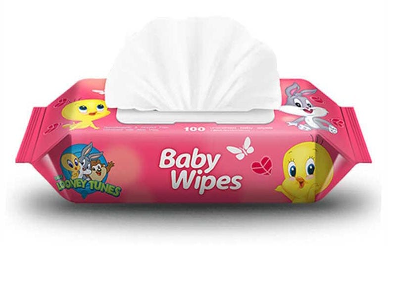 Fragrance-free baby hand wipes for sensitive skin cleansing manufactured in bulk by SYWIPE wet wipe factory.