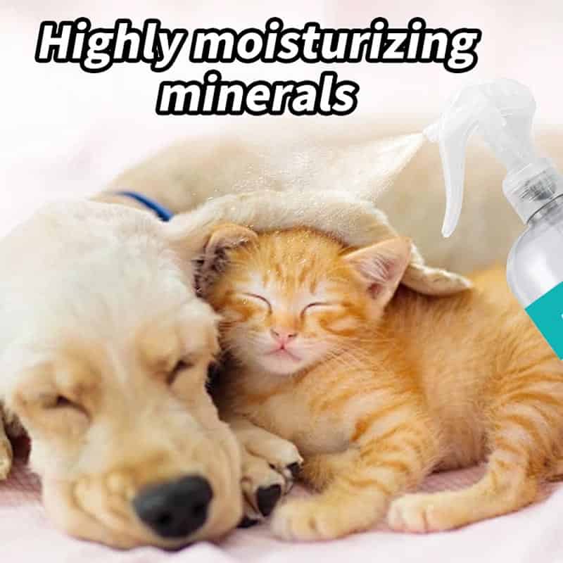 Private label pet odor control spray with customizable fragrances and bottle options from contract manufacturer.