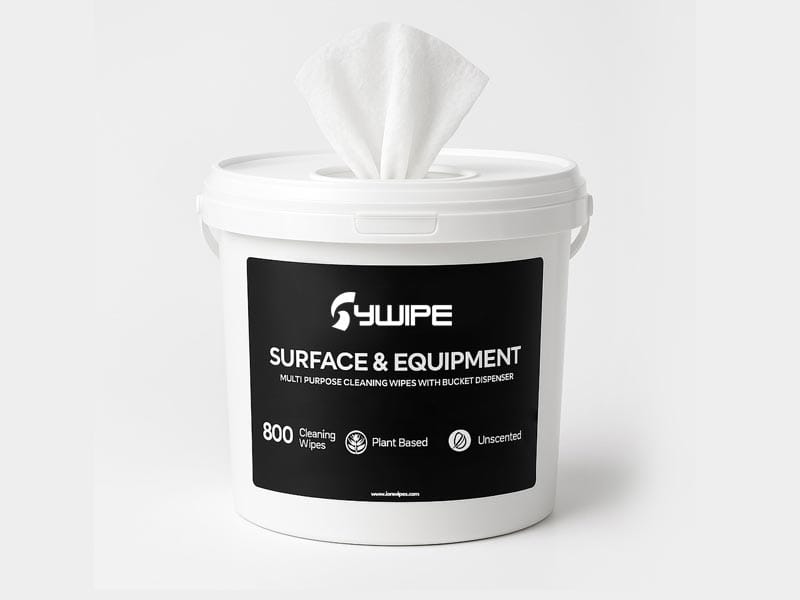 SYWIPE custom gym wipes for routine fitness equipment and workout surface cleaning