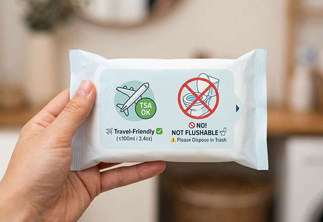 Are Wet Wipes Flushable? TSA & Travel Guide