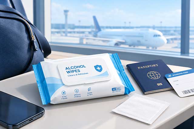 Can You Bring Alcohol Wipes on a Plane?