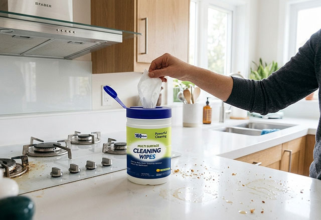 How to Clean Kitchen Grease Effectively？