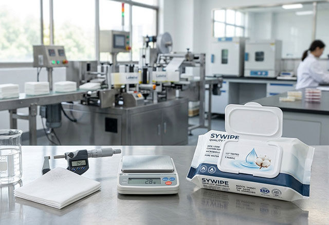 How Is OEM Wet Wipes Quality Controlled?